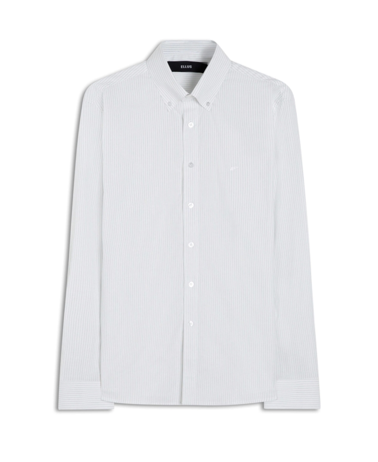 Camisa Tricoline Needle Slim Branco