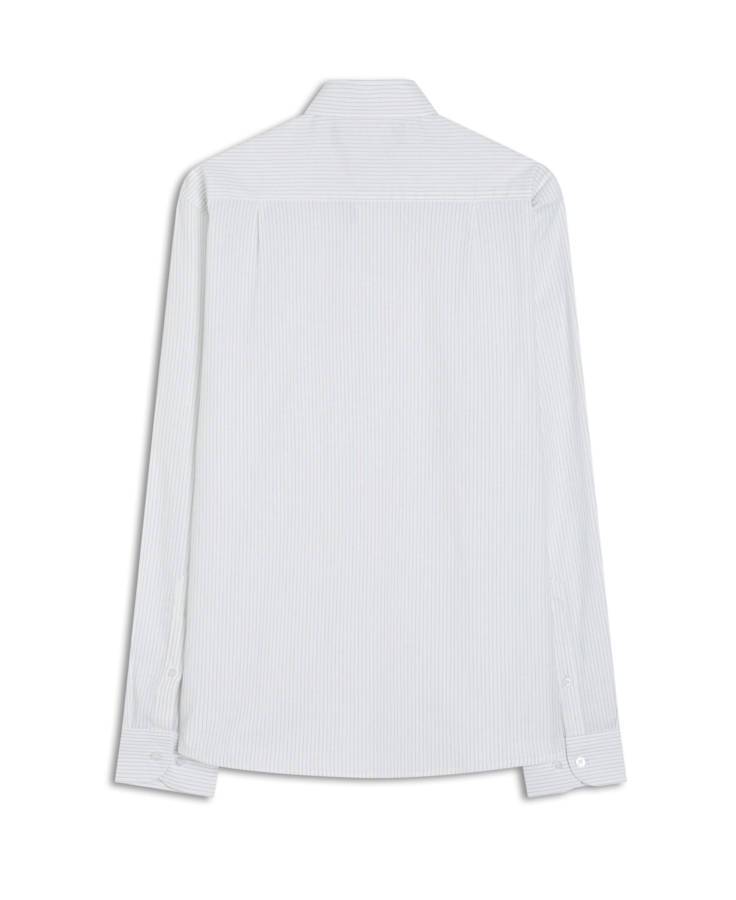Camisa Tricoline Needle Slim Branco
