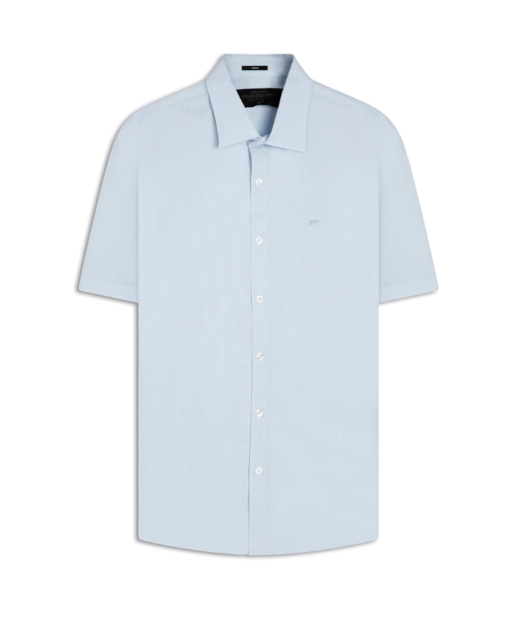 Camisa Tricoline New Italian Azul Claro