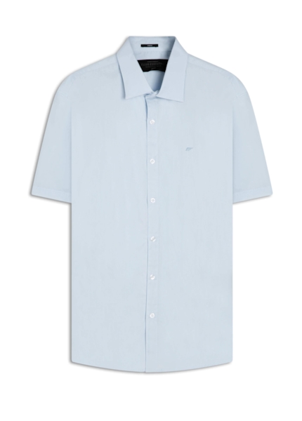 Camisa Tricoline New Italian Azul Claro