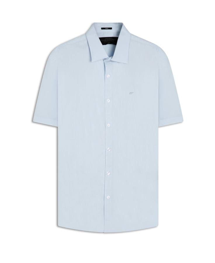 Camisa Tricoline New Italian Azul Claro