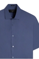 Camisa Tricoline New Italian Azul Jeans