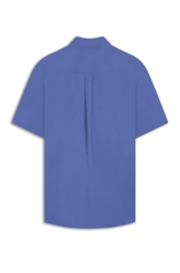 Camisa Tricoline New Italian Azul Pervante