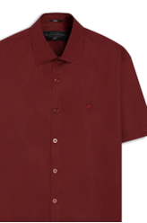 Camisa Tricoline New Italian Bordeaux