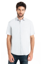 Camisa Tricoline New Italian Cinza