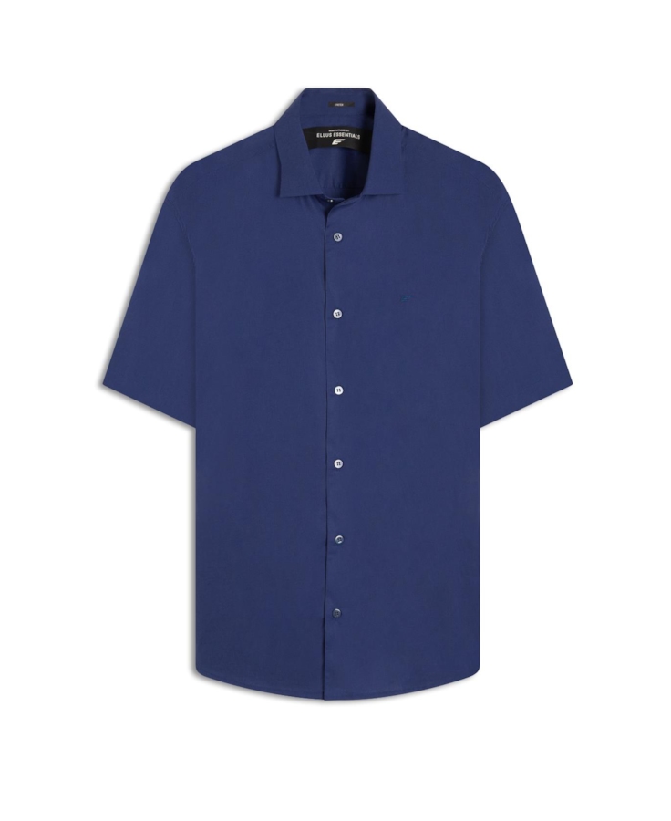 Camisa Tricoline New Italian Marinho