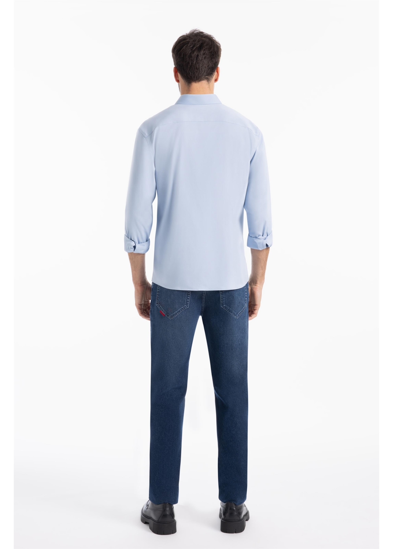 Camisa Tricoline Nuuk Button Down Azul Bic
