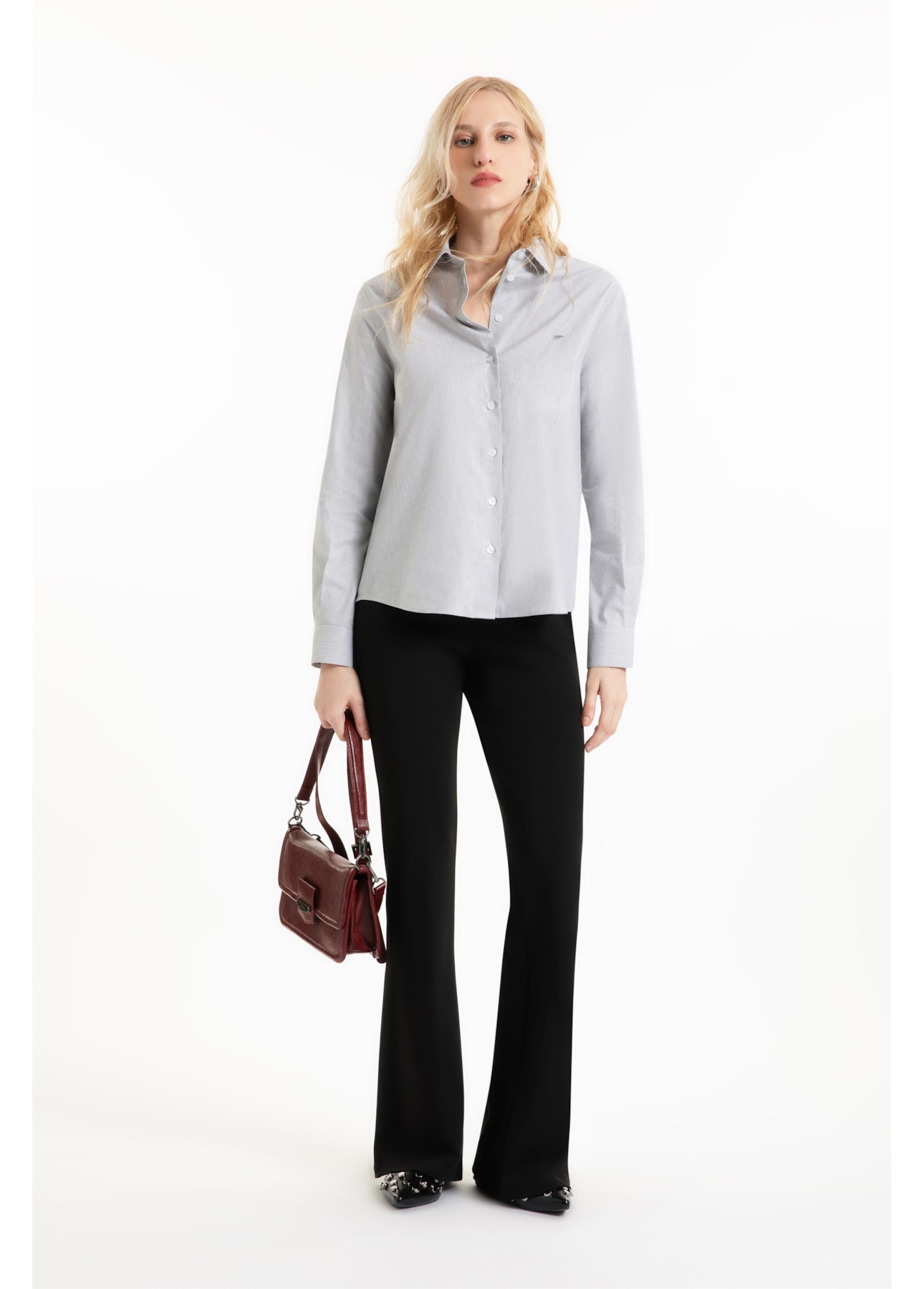 Camisa Tricoline Polska Relaxed Preto