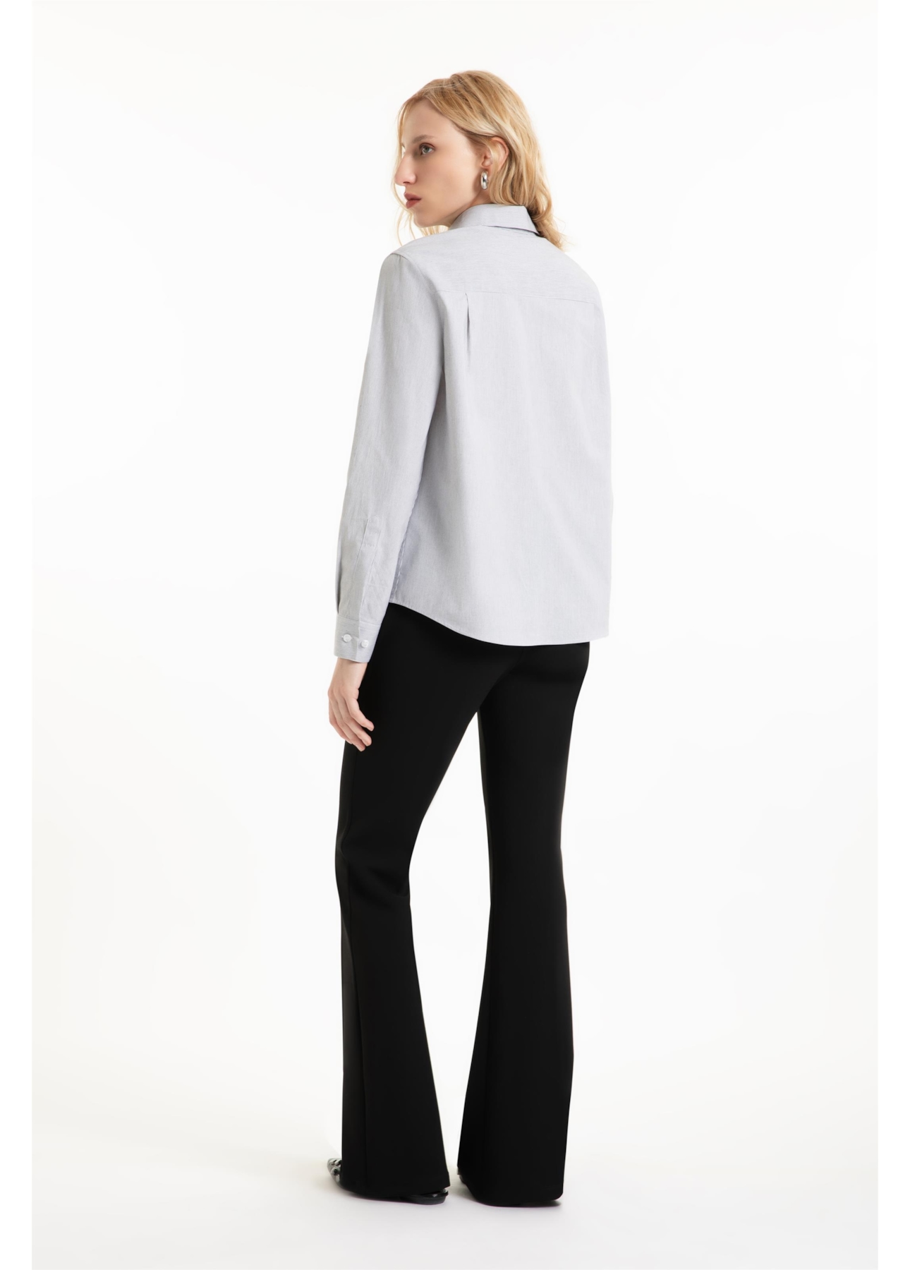 Camisa Tricoline Polska Relaxed Preto