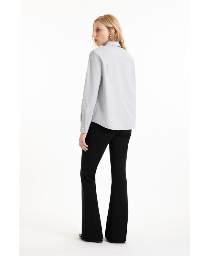 Camisa Tricoline Polska Relaxed Preto