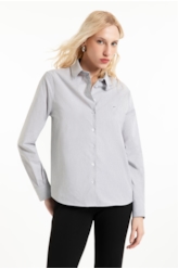 Camisa Tricoline Polska Relaxed Preto