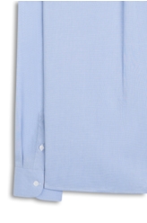 Camisa Tricoline Ravello Stripes Slim Azul Chofer