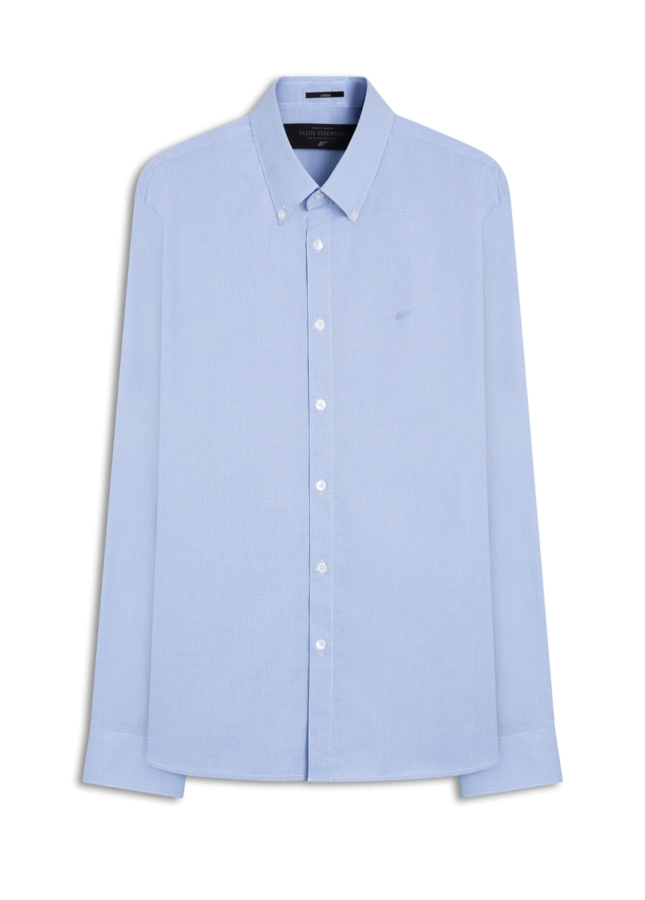 Camisa Tricoline Ravello Stripes Slim Azul Chofer
