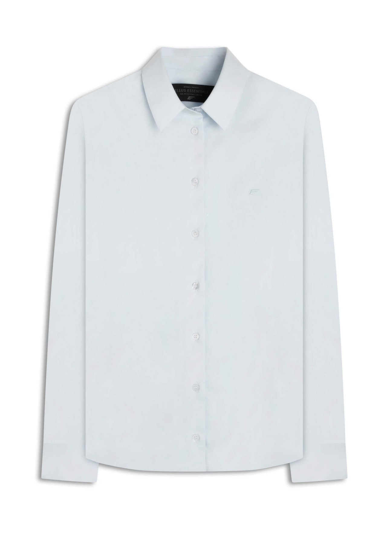 Camisa Tricoline Relaxed Azul Claro