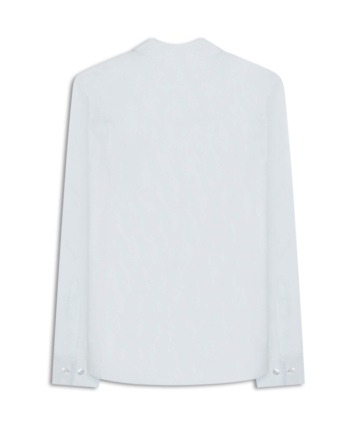 Camisa Tricoline Relaxed Azul Claro