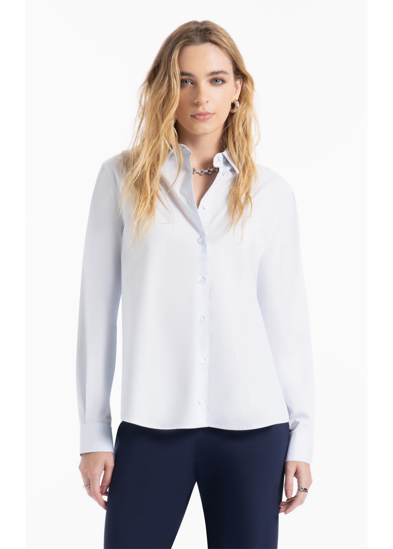 Camisa Tricoline Relaxed Branco