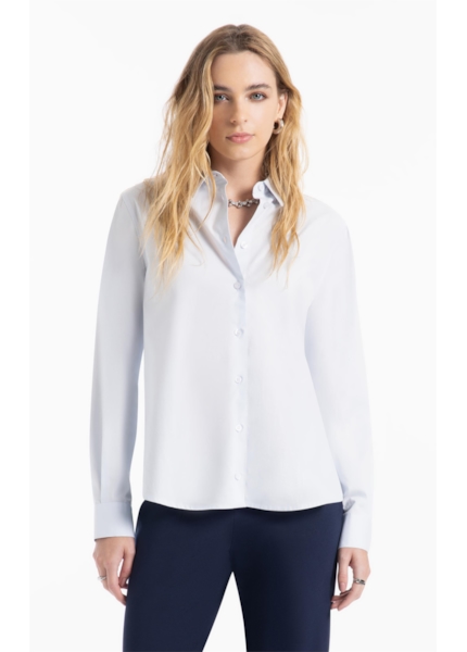 Camisa Tricoline Relaxed Branco