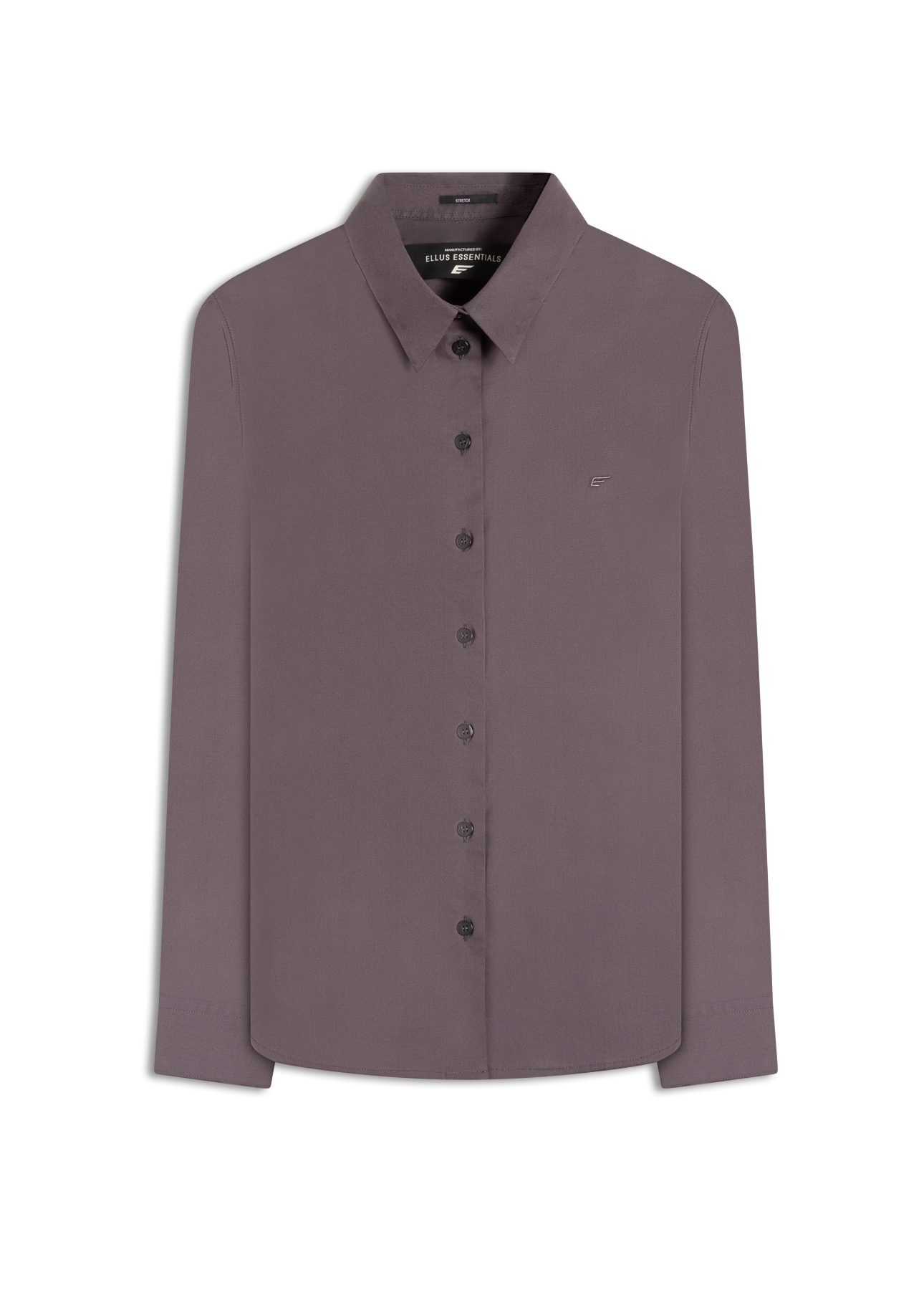 Camisa Tricoline Relaxed Grafite