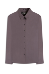 Camisa Tricoline Relaxed Grafite