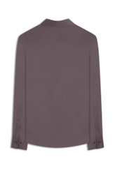 Camisa Tricoline Relaxed Grafite