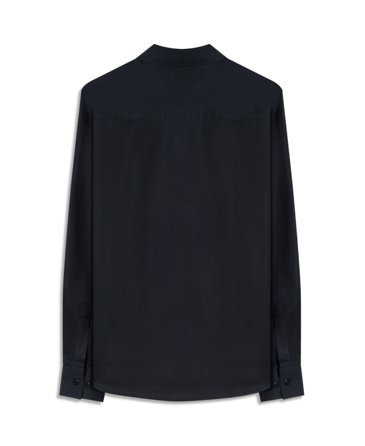 Camisa Tricoline Relaxed Preto