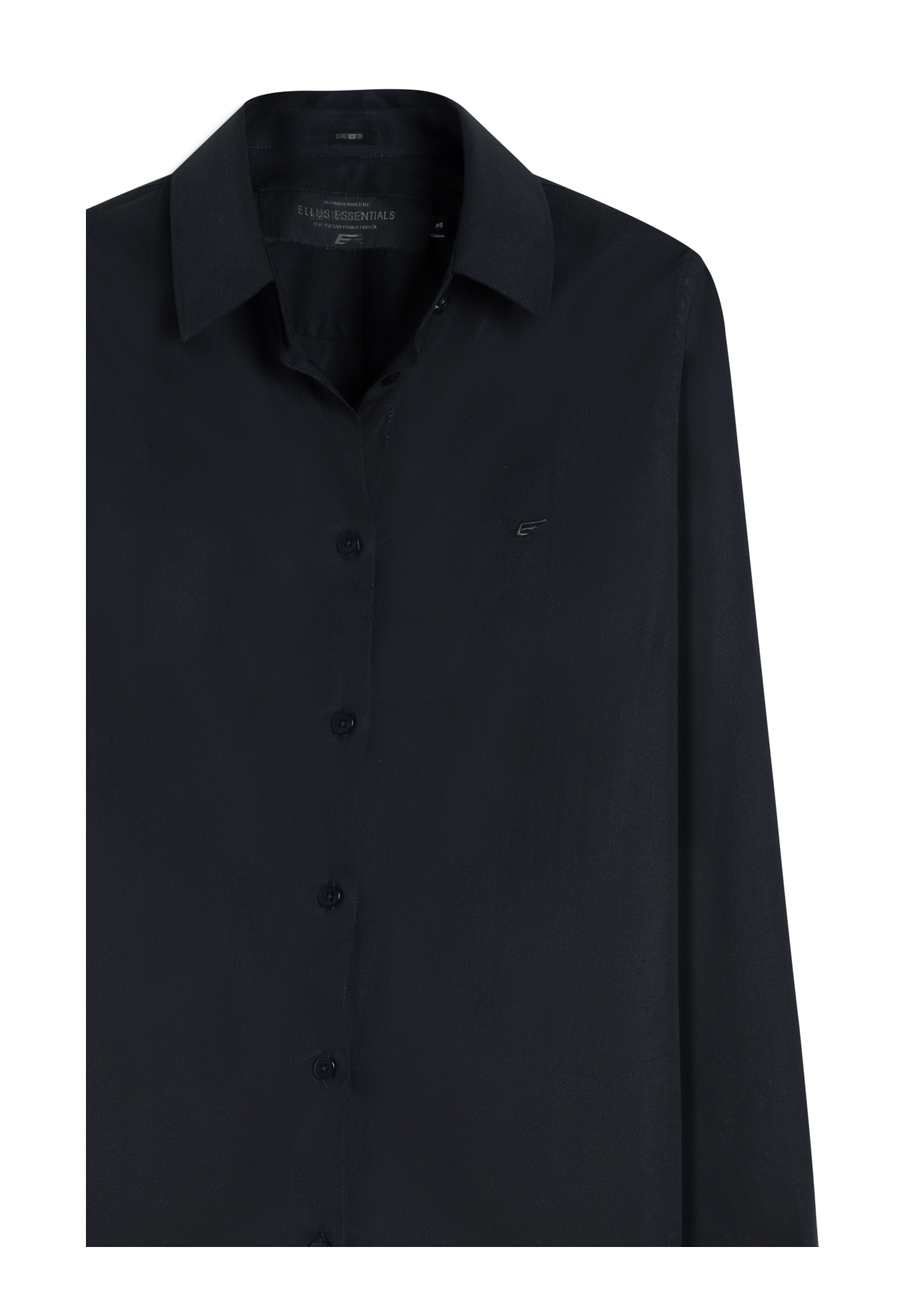 Camisa Tricoline Relaxed Preto