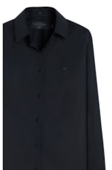 Camisa Tricoline Relaxed Preto