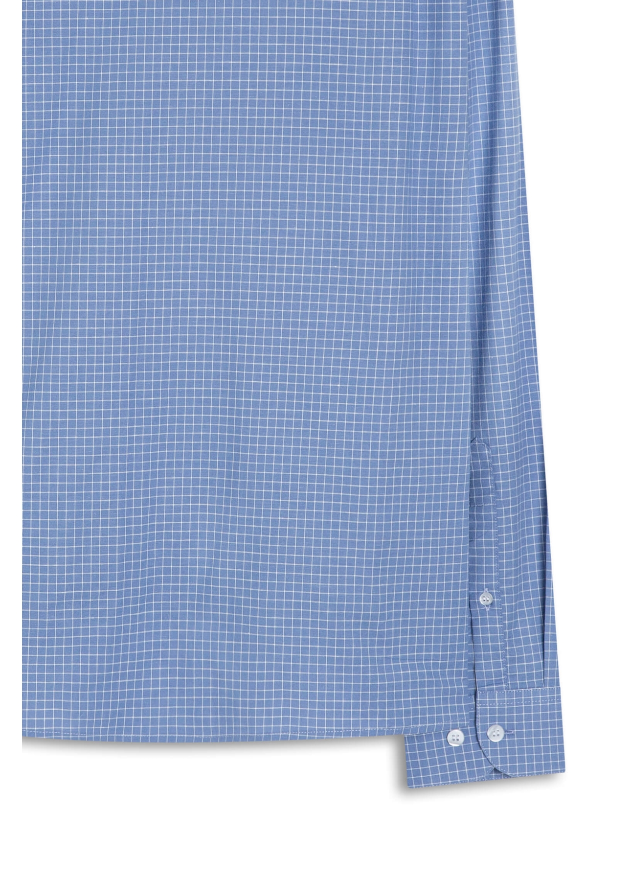 Camisa Tricoline Sky Slim Anatomic Azul Seco