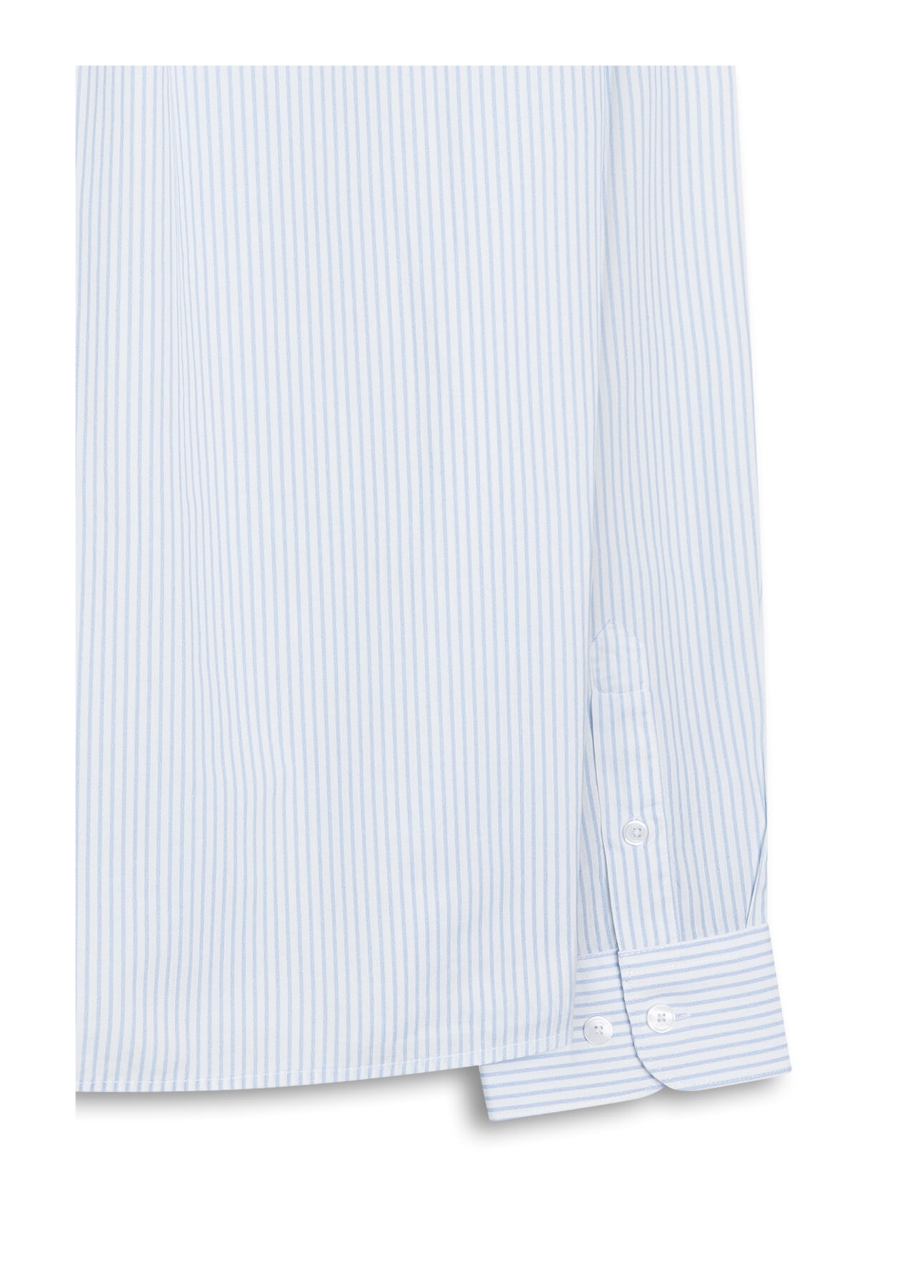 Camisa Tricoline Slim Azul Claro
