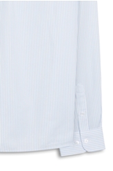 Camisa Tricoline Slim Azul Claro