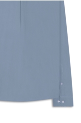 Camisa Tricoline Slim Irish Azul Seco