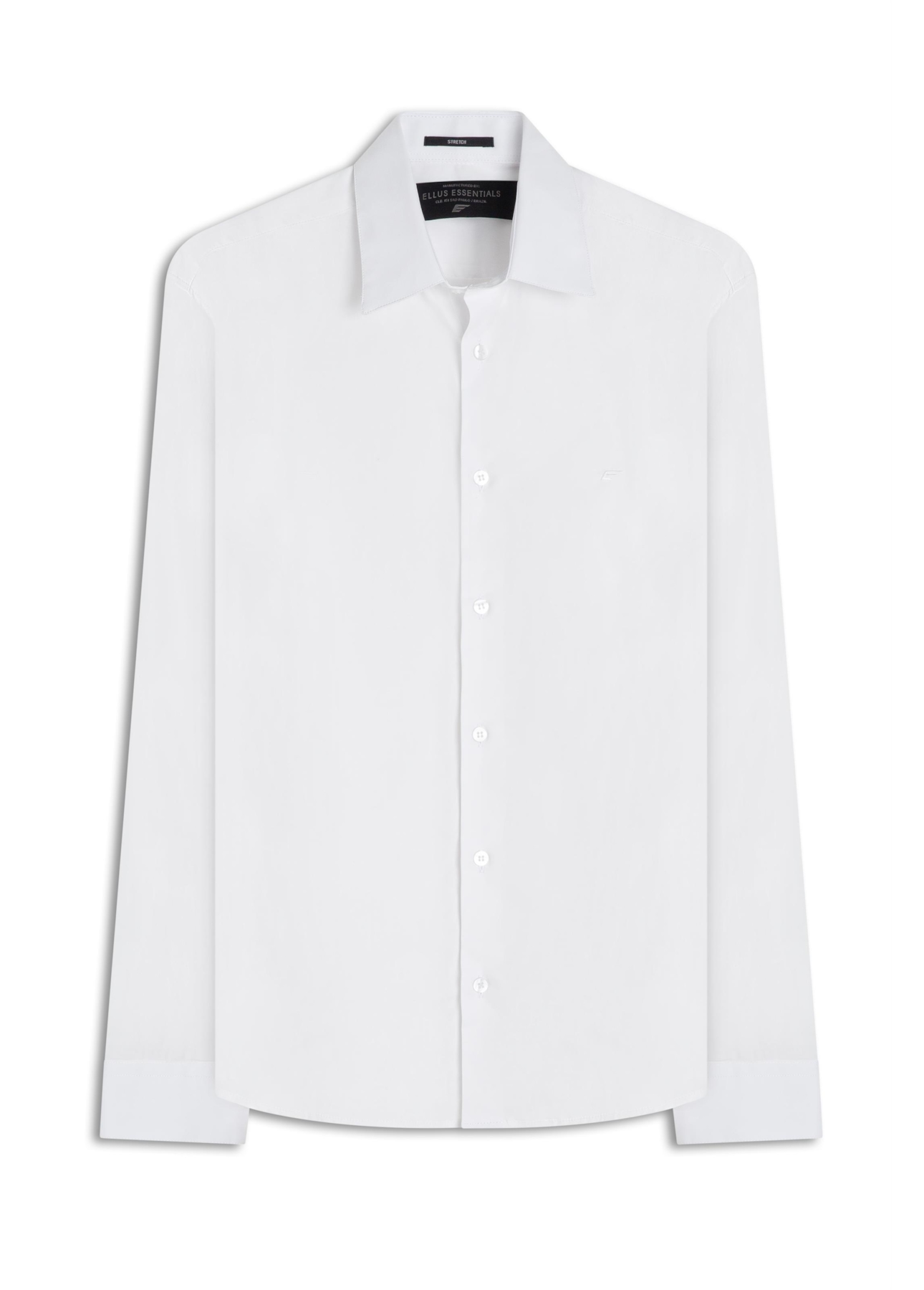 Camisa Tricoline Slim Irish Branco