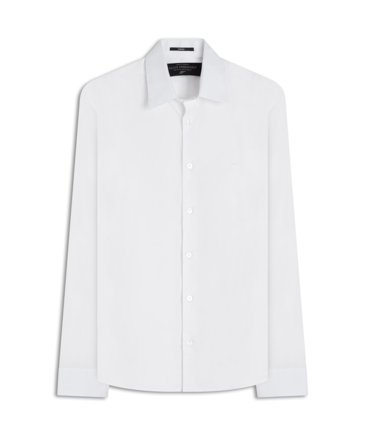 Camisa Tricoline Slim Irish Branco