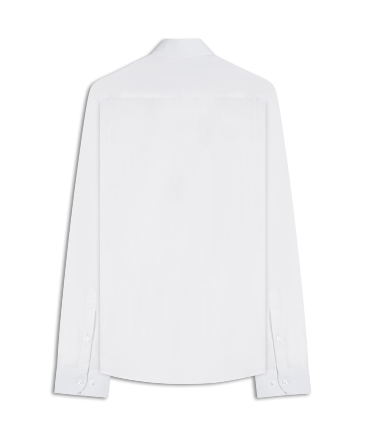 Camisa Tricoline Slim Irish Branco