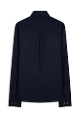 Camisa Tricoline Slim Irish Dark Navy
