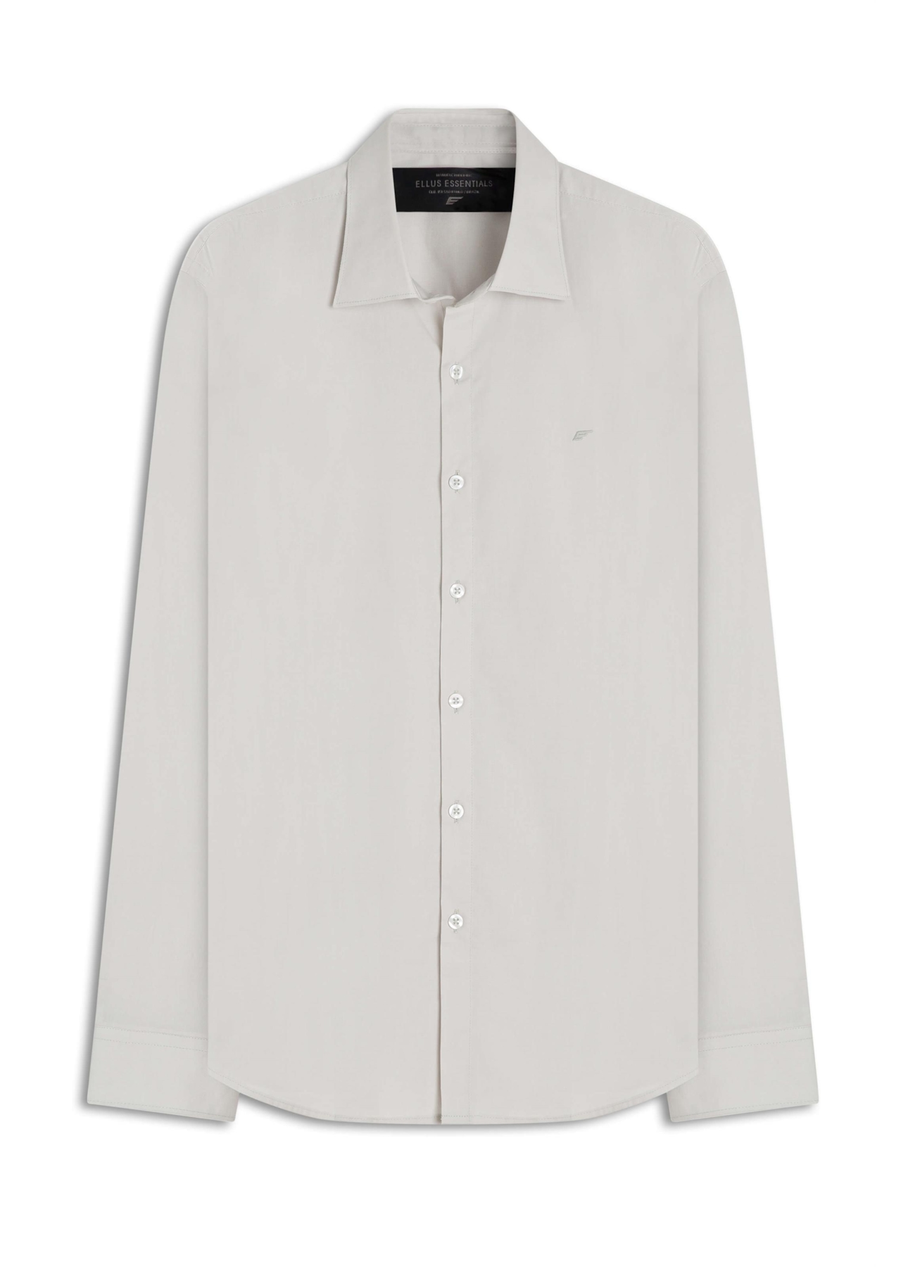 Camisa Tricoline Slim Irish  Gelo