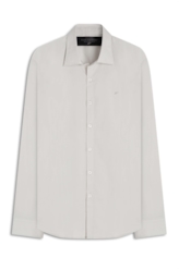 Camisa Tricoline Slim Irish  Gelo