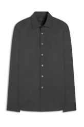 Camisa Tricoline Slim Irish  Grafite