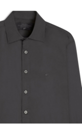 Camisa Tricoline Slim Irish  Grafite