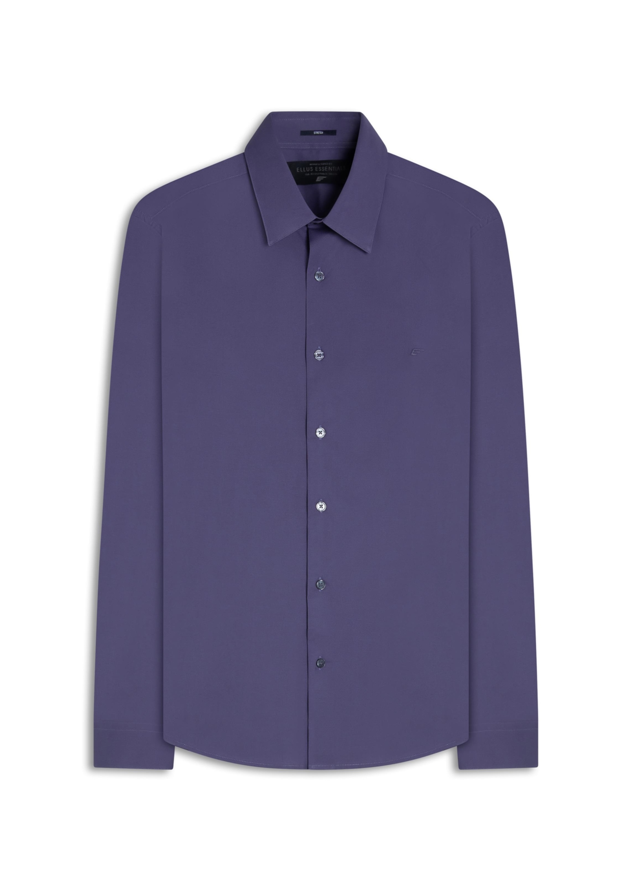 Camisa Tricoline Slim Irish Old Blue