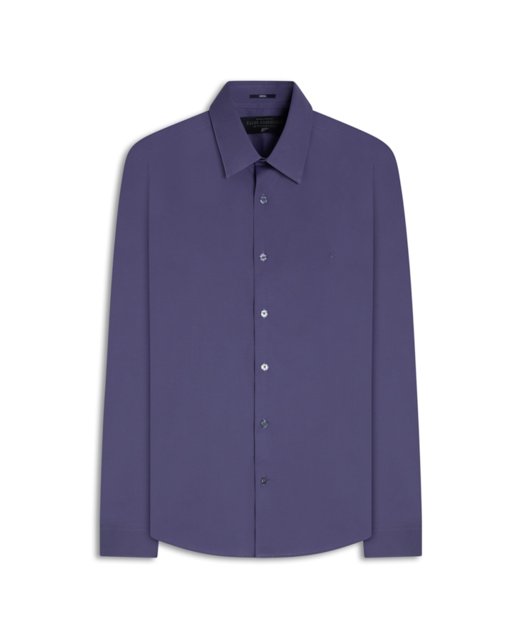 Camisa Tricoline Slim Irish Old Blue