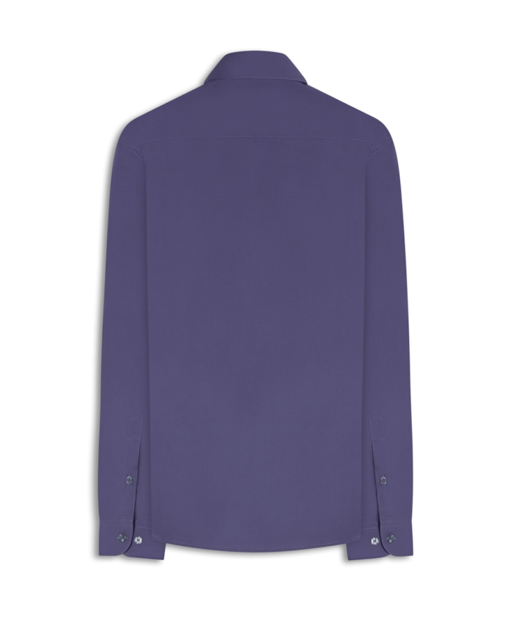 Camisa Tricoline Slim Irish Old Blue