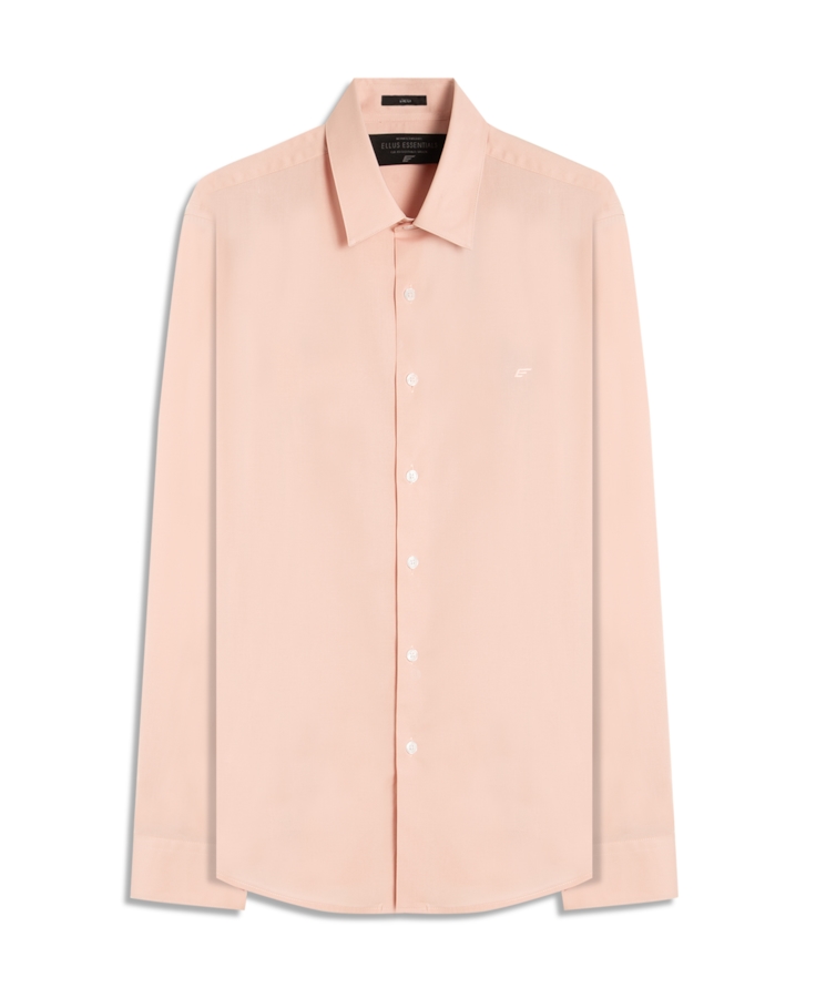 Camisa Tricoline Slim Irish Rosa Velho