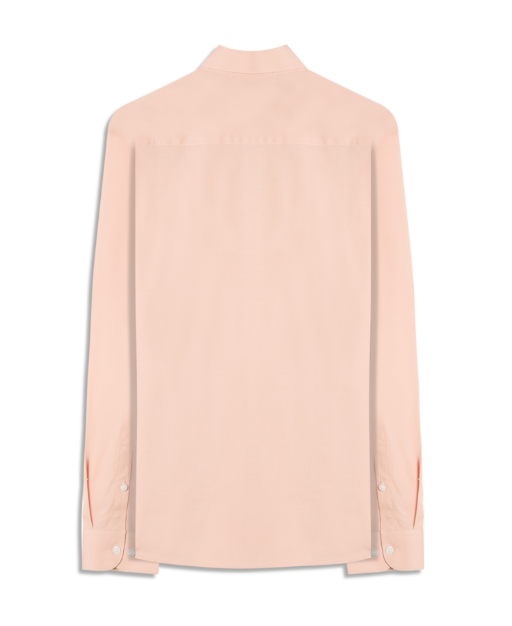 Camisa Tricoline Slim Irish Rosa Velho