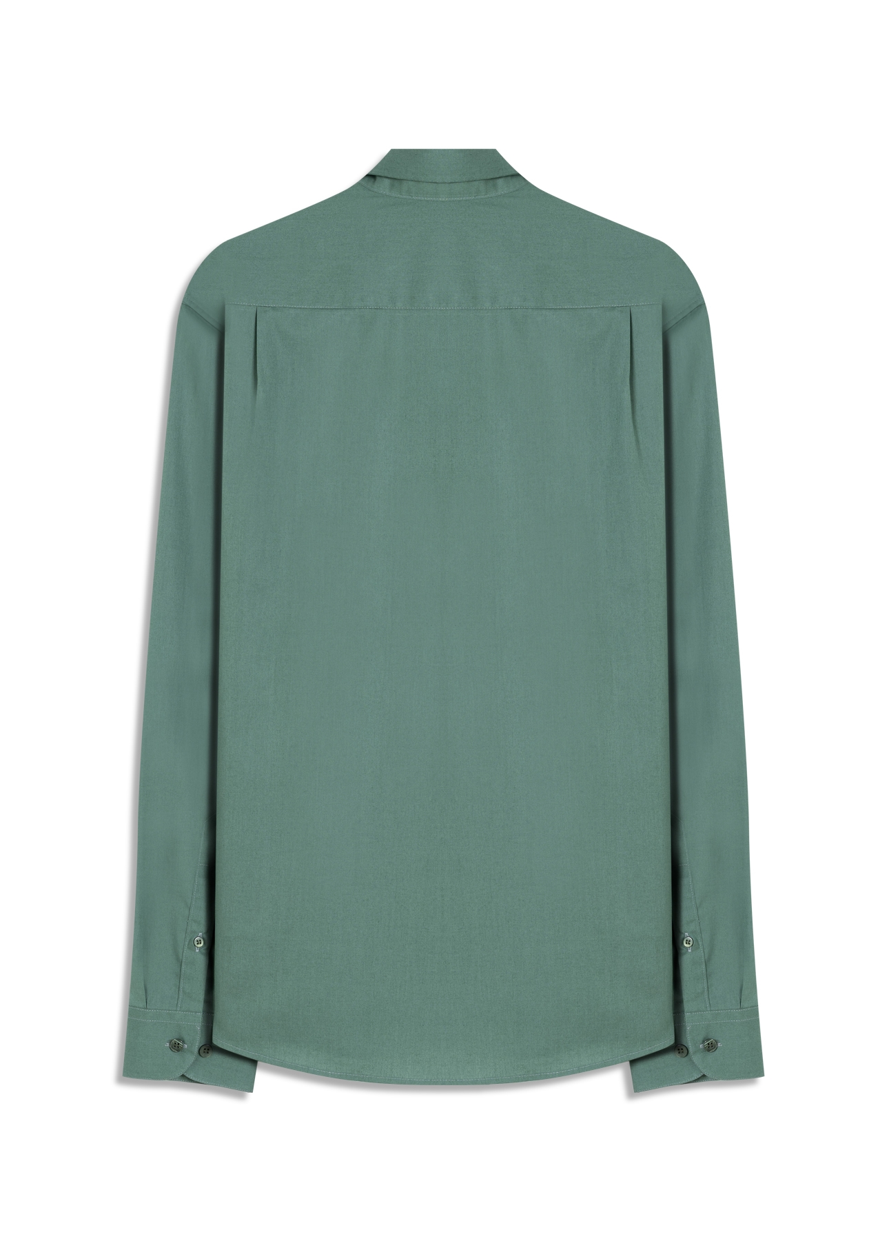 Camisa Tricoline Slim Irish Verde Army