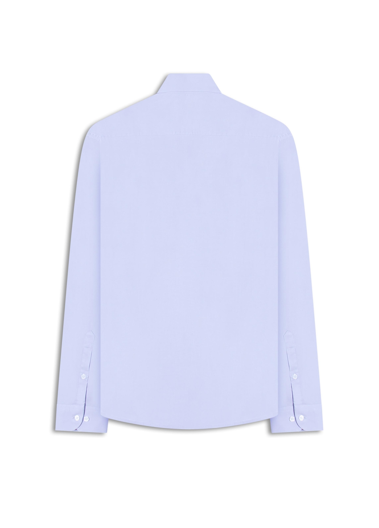 Camisa Tricoline Slim Irish White Blue