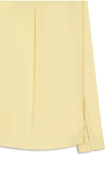 Camisa Tricoline Slim Italian Amarelo Claro