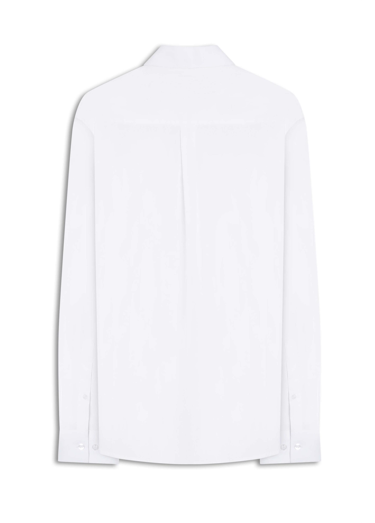 Camisa Tricoline Slim Italian Branco  Pç/P)