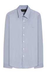 Camisa Tricoline Slim New Irish Azul Bic