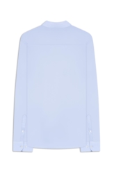 Camisa Tricoline Slim New Irish  Azul Pervante